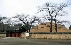 Grab von König Michu (im Winter)