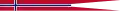 Mastbanner der Norwegischen Marine