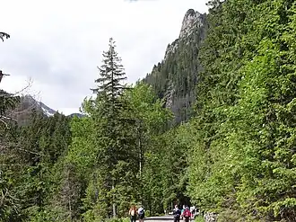 Blick vom Oswald-Balzer-Weg