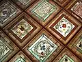 Kassettendecke in der reformierten Kirche