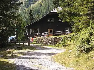 Die Rudolf-Schober-Hütte in den Schladminger Tauern