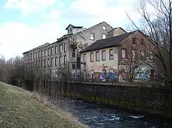 Ruine der Spinnerei Jakobstal