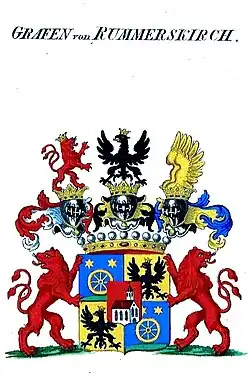 Wappen der Grafen von Rummerskirch