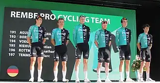 Mannschaftsfoto Rembe Pro Cycling Team Sauerland