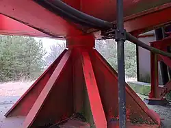 Fußpunkt des Turmes