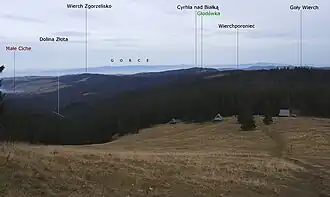 Blick von der Rusinowa Polana