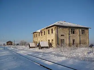 Bahnhof Ru­so­vá, Em­pfangs­ge­bäu­de (2010)