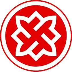 Emblem der paramilitärischen Gruppe Russische Nationale Einheit