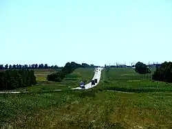 Die R22 südöstlich von Nowoanninski