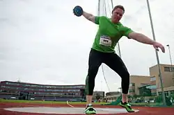 Rutger Smith – Siebter im Kugelstoßen und Siebter im Diskuswurf