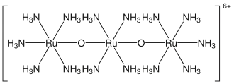 Struktur des Rutheniumrot-Kations