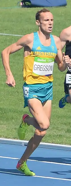 Ryan Gregson Rang zehn in 3:44,79&nbsp;min