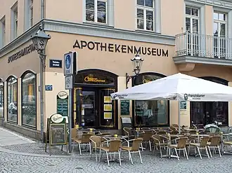 Das Apothekenmuseum Ecke Burgstraße