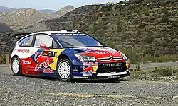 Sébastien Loeb/Daniel Elena im Citroën C4 bei der Rallye Zypern