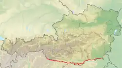 Karte des Wanderweges