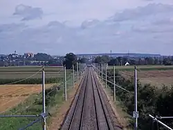 Bahnstrecke Südbahn bei Ersingen