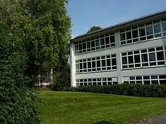 Südtrakt des Hauptgebäudes an der Sandkaulstraße 75