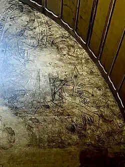 Südwand rechts: Christus vor seinem Vater