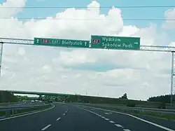 E&nbsp;67 in Masowien (Polen)