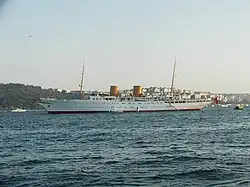 Die Savarona wurde von AWN ausgerüstet