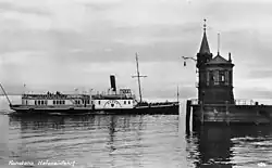 Die Baden in den 1920er Jahren vor Konstanz