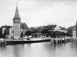 Stadt Konstanz um 1910 in Lindau