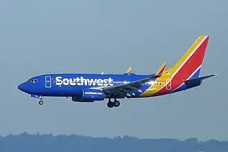 Boeing 737-700 der Southwest Airlines