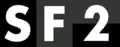 Das ehemalige Cornerlogo des Fernsehsenders SF2 von 1997 bis 2005