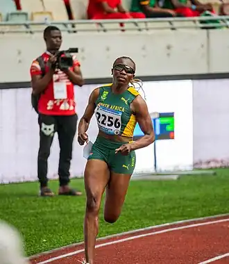 Shirley Nekhubui im Jahr 2024 in Douala
