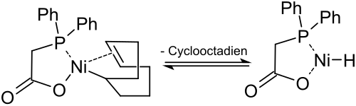 SHOP-Katalysator mit Diphenyl­phosphino­essigsäure­ligand