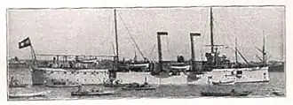 SMS Leopard, 1914