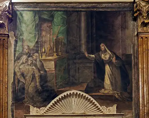 Santa Maria sopra Minerva – Geschichte der hl. Caterina
