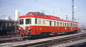 Z 7107 mit „Moustache“ im Bahnhof Toulouse-Matabiau (1980)