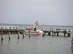 SRB STRALSUND im Sportboothafen Wieck