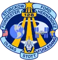 Logo von STS-128