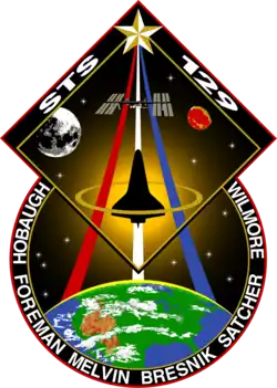 Logo von STS-129
