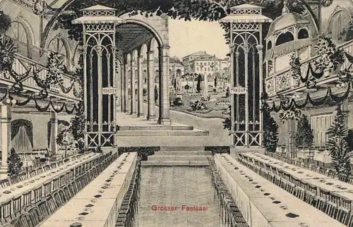 Bühnendekoration zu Bad Kissingen