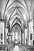 Kircheninneres vor dem Umbau 1959