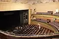Zuschauerraum, Blick vom zweiten Rang ins Parkett