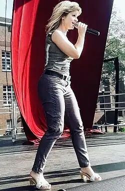 Sabrina Stern auf der Bühne