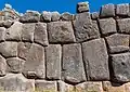 Steinmauer in Sacsayhuamán