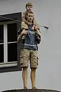 Säulenheilige Vater und Sohn (2003), Immermann-/Oststraße