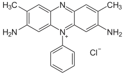 Struktur von Safranin T