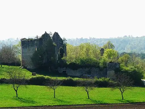 Ruinen des Château de la Renaudie