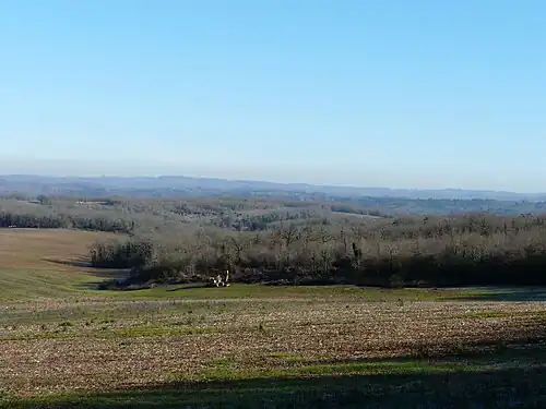Der Causse de Savignac in Saint-Jory-las-Bloux