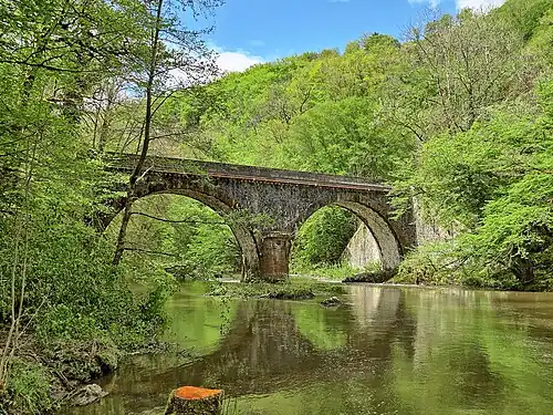 Brücke über die Auvézère