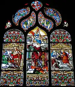 Erzengel Michael, Verdammte und Stifter