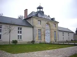 Eingang zur Abtei Saint-Thierry