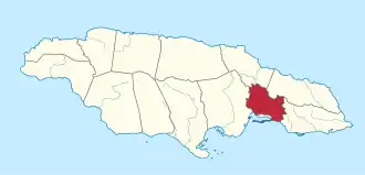 Das Parish Saint Andrew in Jamaika