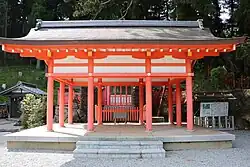 Sakurami-Schrein, Hauptgebäude